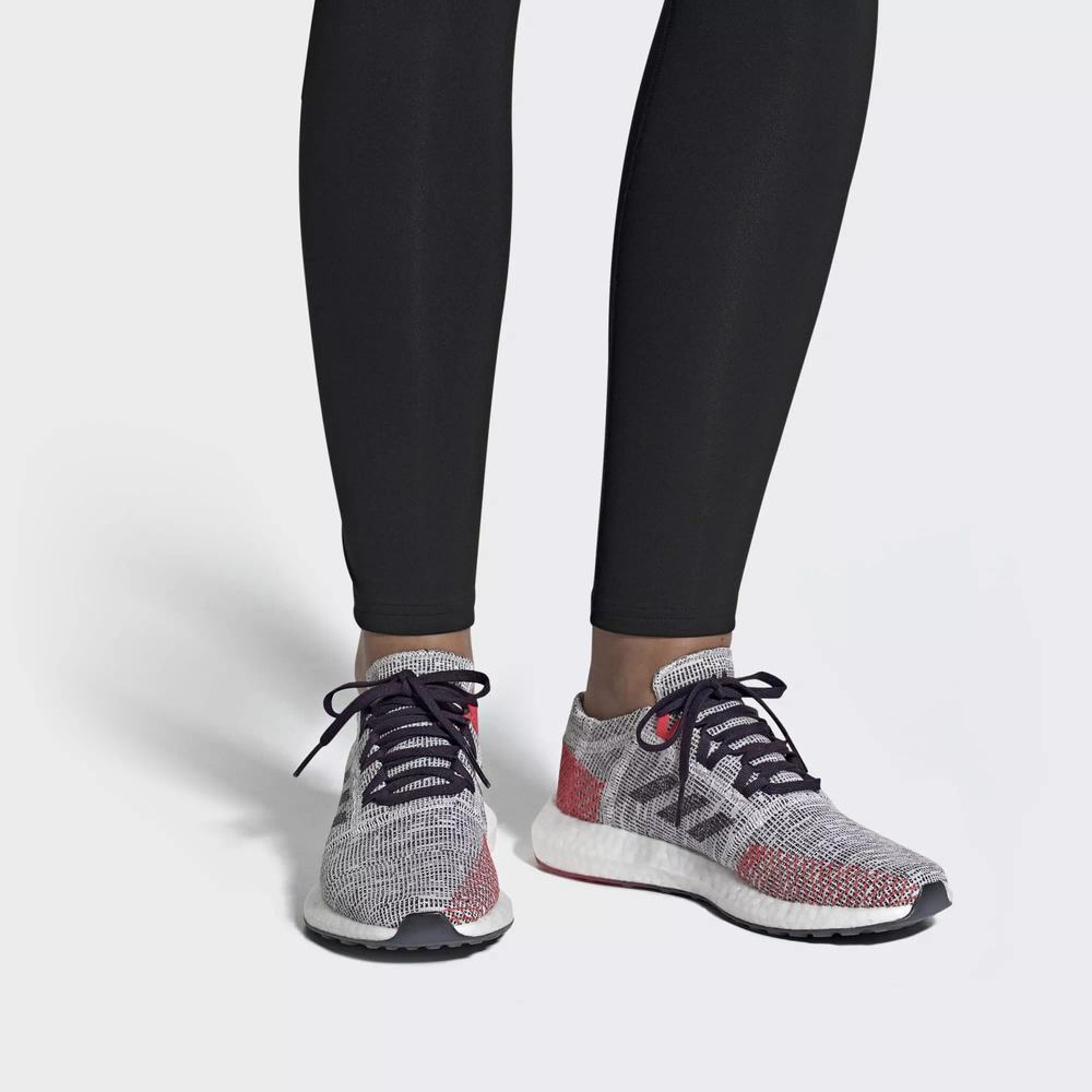 Adidas Pureboost Go Tenis Para Correr Blancos Para Mujer (MX-55064)